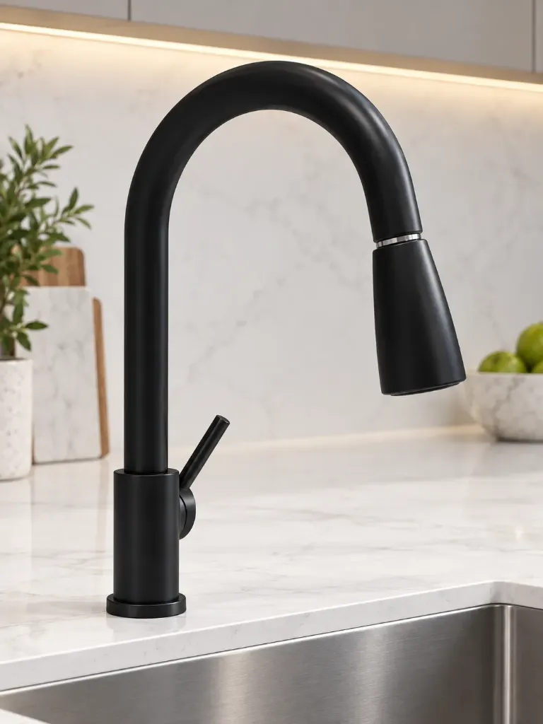 AQUA ZEN KITCHEN FAUCET BLACK